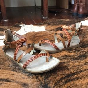 G.H Bass gladiator sandals
